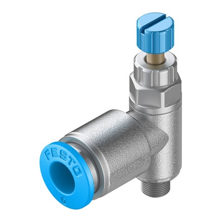 Festo One-Way Flow Control Valve GRLA-M5-QS-6-RS-D GRLA-M5-QS-6-RS-D